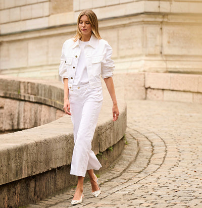 MAC JEANS - CULOTTE, Light weight denim