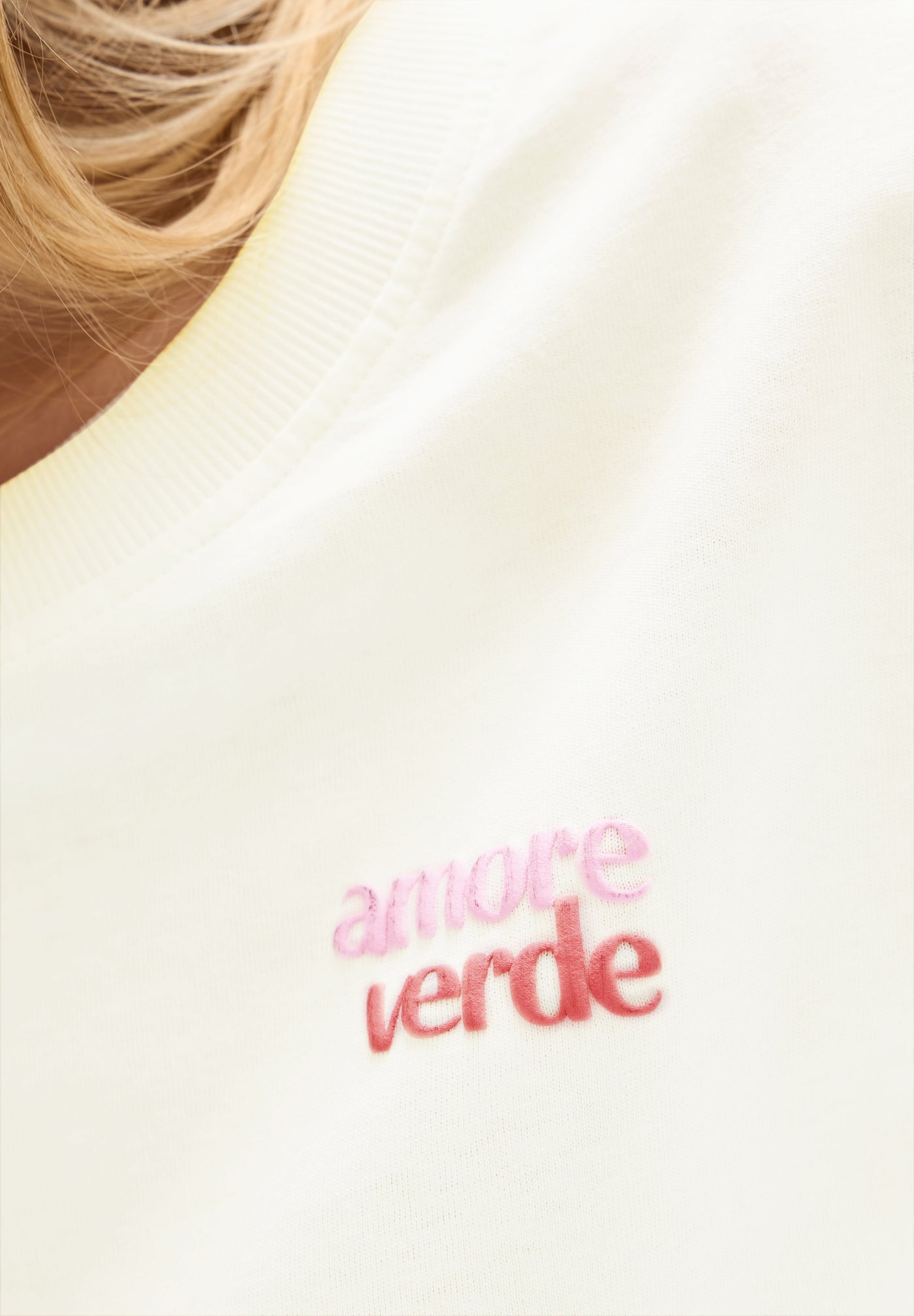 T-Shirt mit Wording-Detail