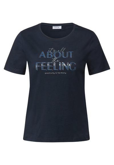 Shirt mit Wording Artwork