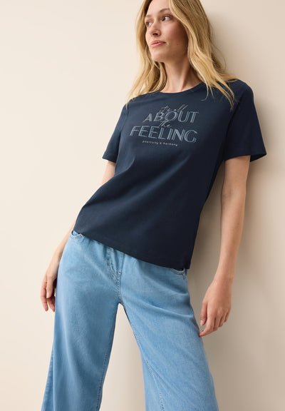 Shirt mit Wording Artwork