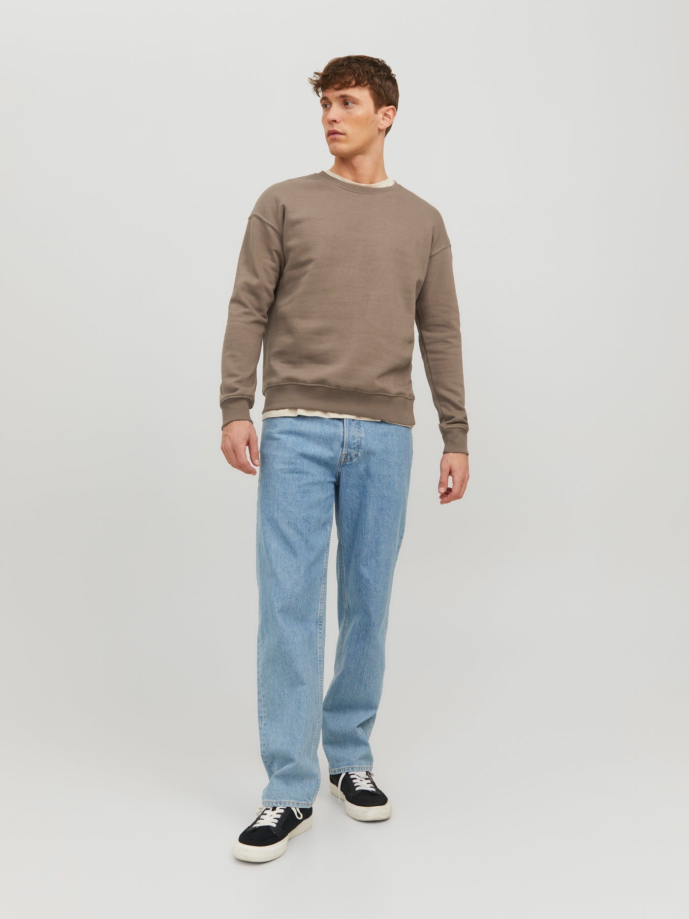 JJESTAR BASIC SWEAT CREW NECK NOOS