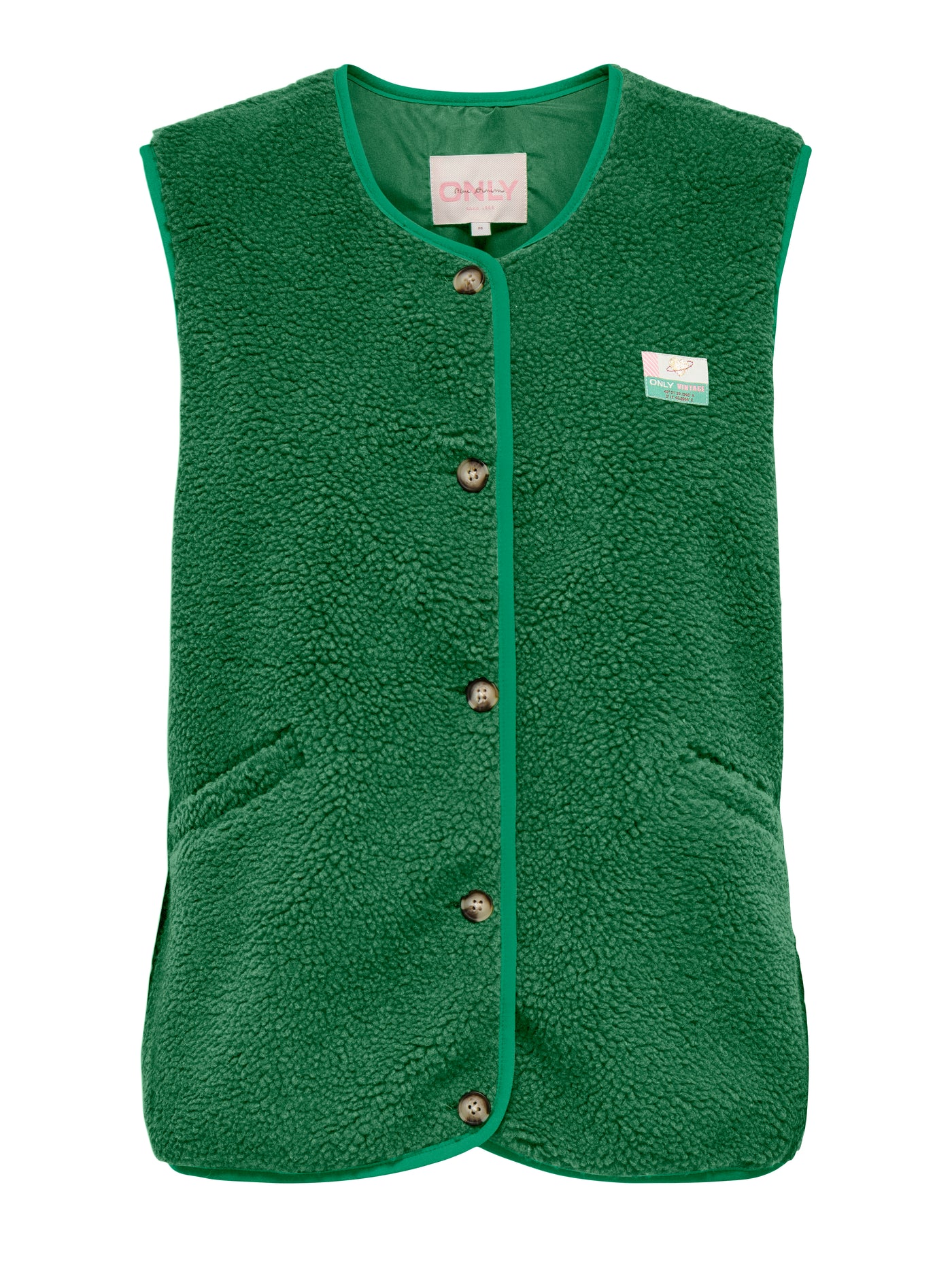 ONLBABY LIFE TEDDY VEST PNT CS