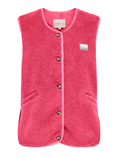 ONLBABY LIFE TEDDY VEST PNT CS