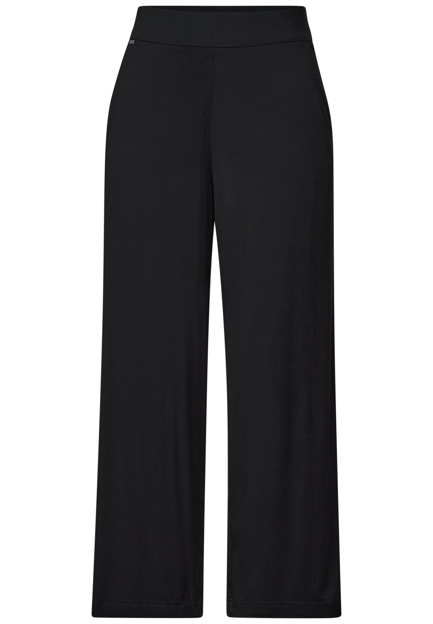 Wide Leg Jersey-Hose