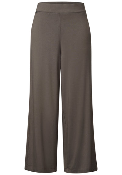 Wide Leg Jersey-Hose
