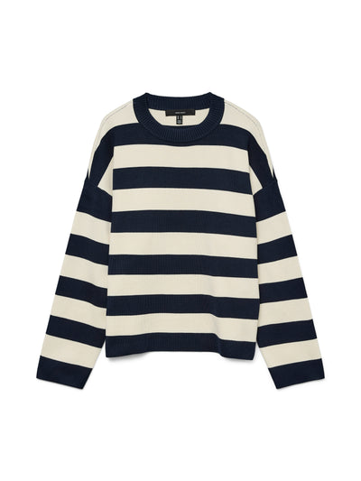 VMSILJE LS O-NECK BOXY PULLOVER NOOS