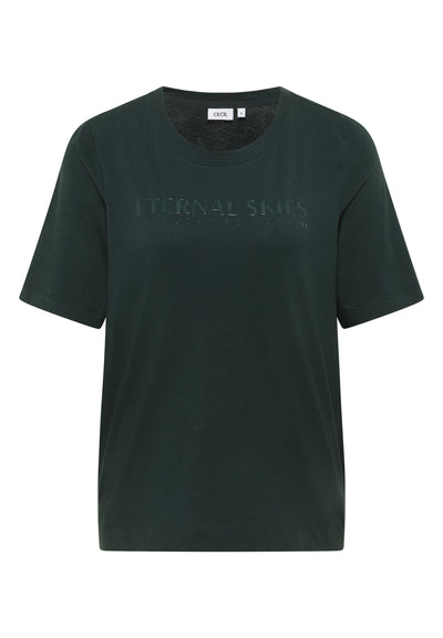 T-Shirt mit Wording Artwork