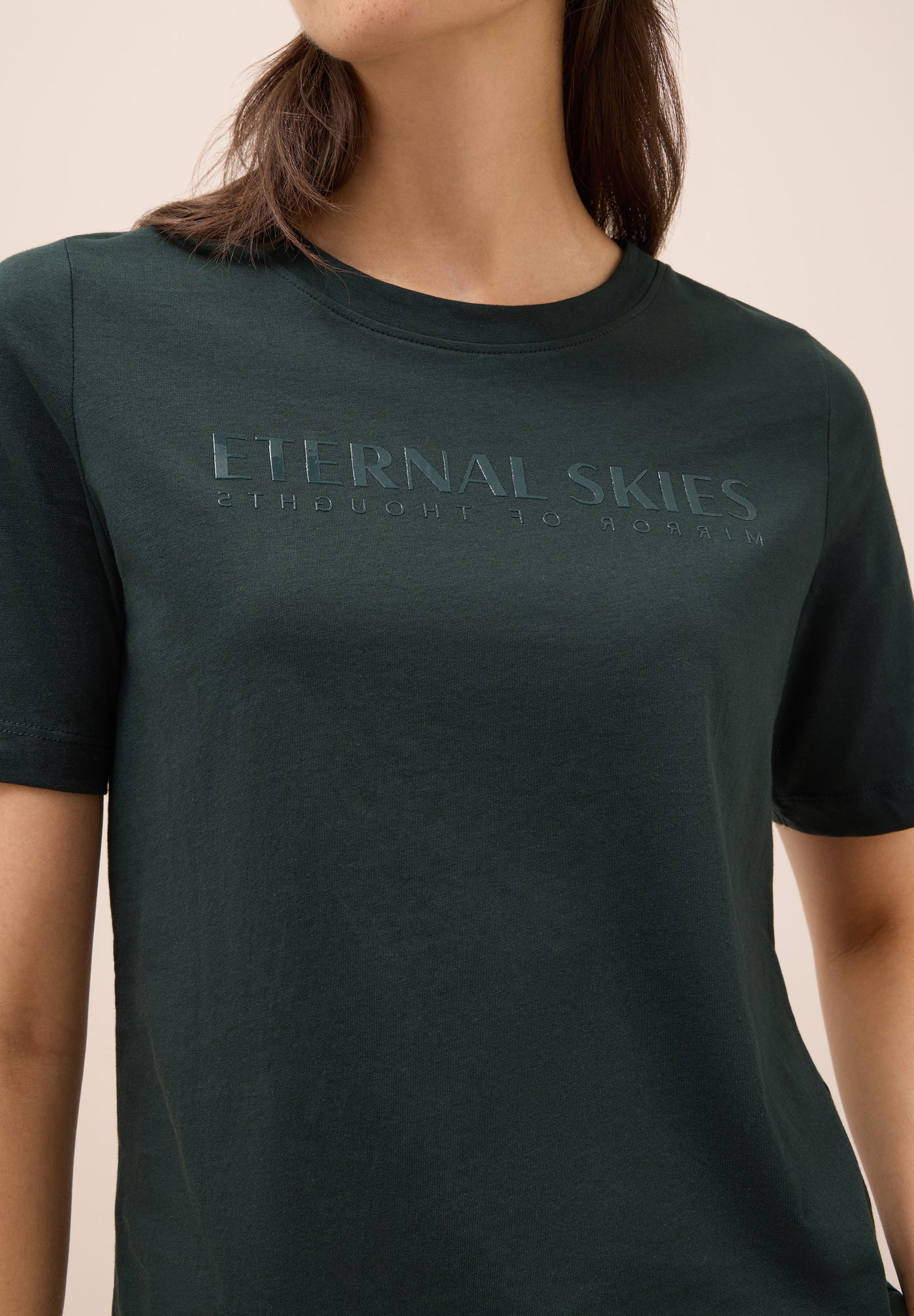 T-Shirt mit Wording Artwork