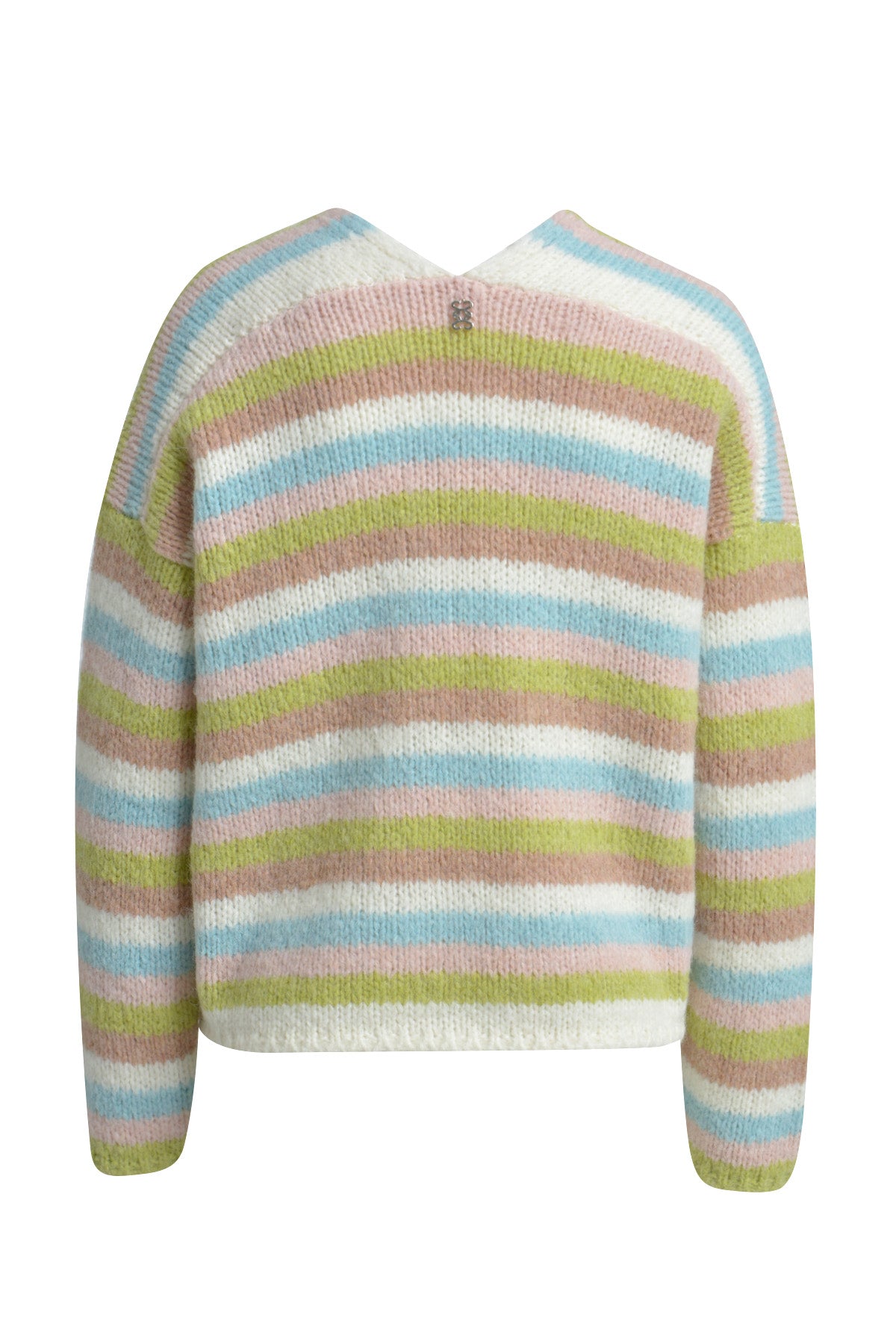 Multicolour Striped Cardigan