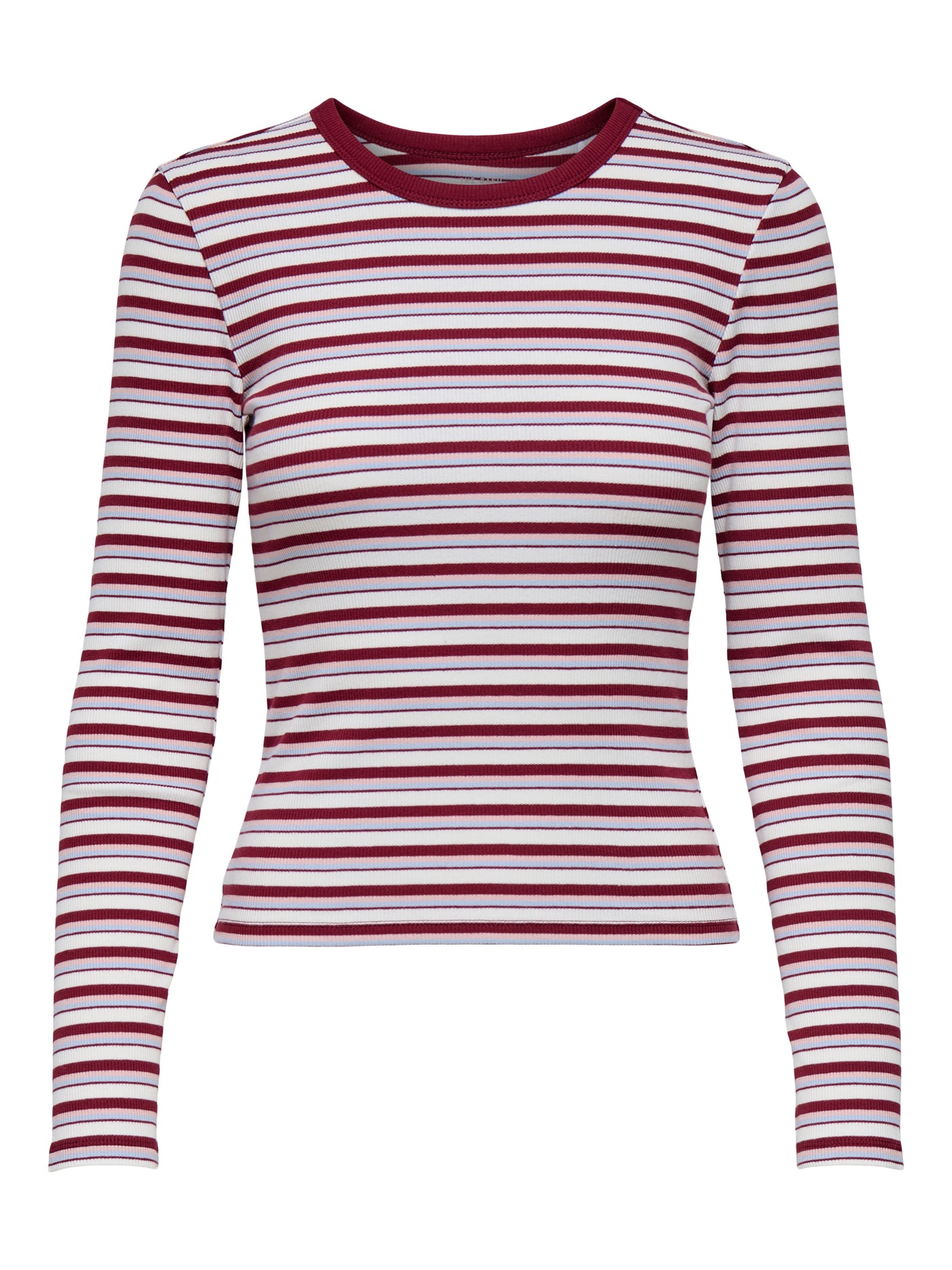 ONLEASY L/S O-NECK STRIPE TOP JRS