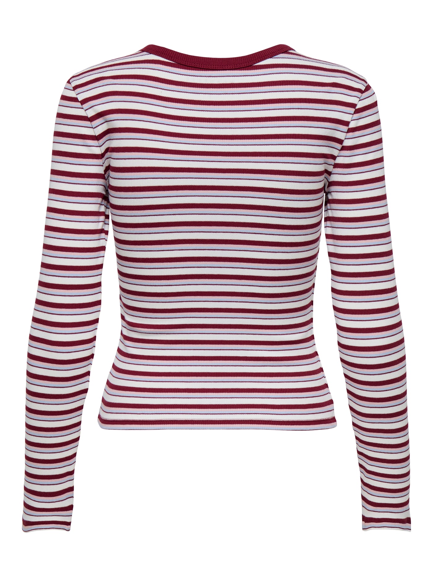 ONLEASY L/S O-NECK STRIPE TOP JRS