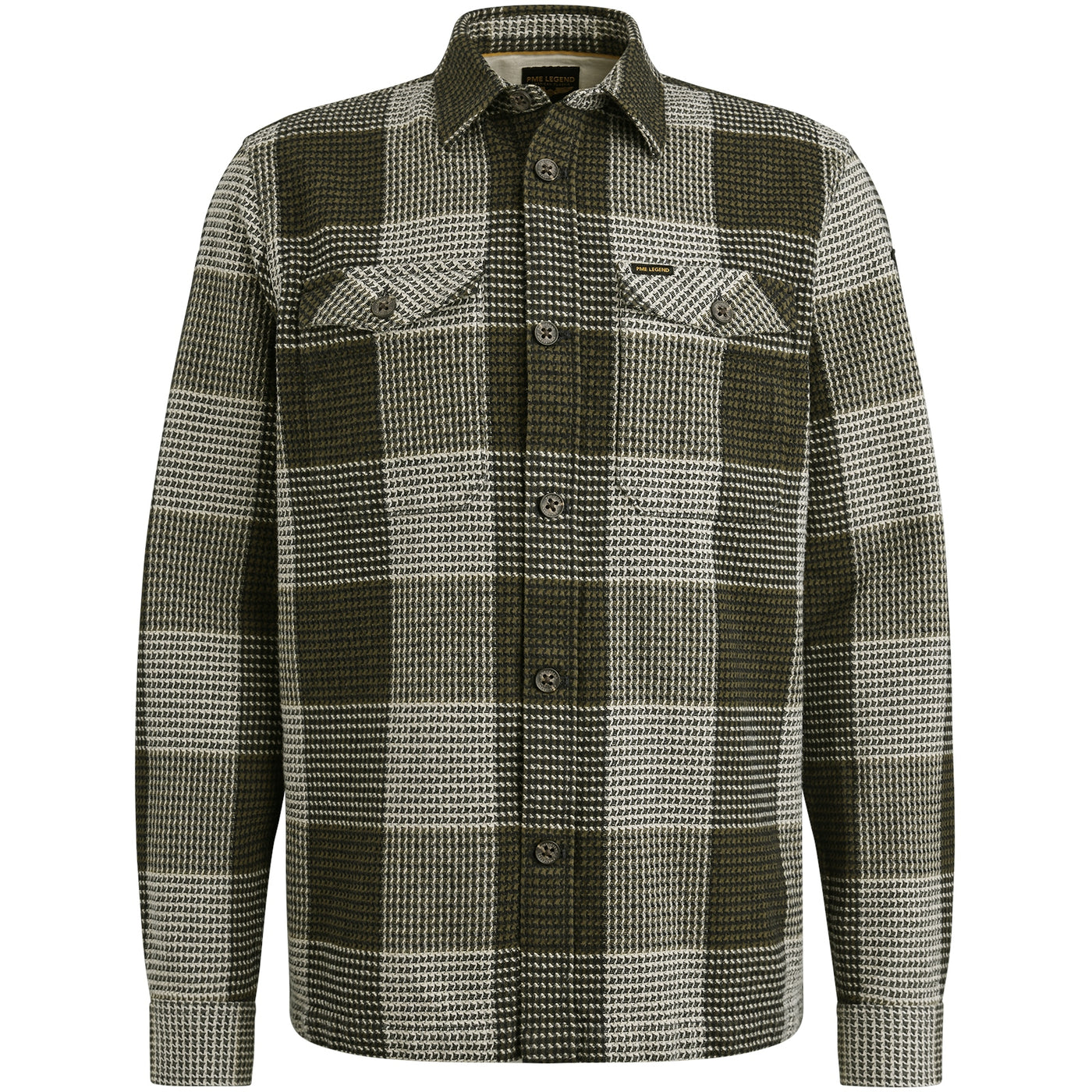 Structure Block Check Overshirt 2