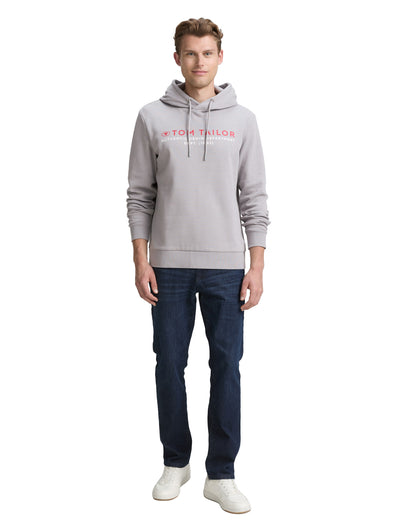 Hoodie Sweatshirt mit Logo-Print