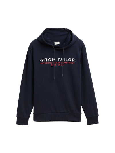 Hoodie Sweatshirt mit Logo-Print