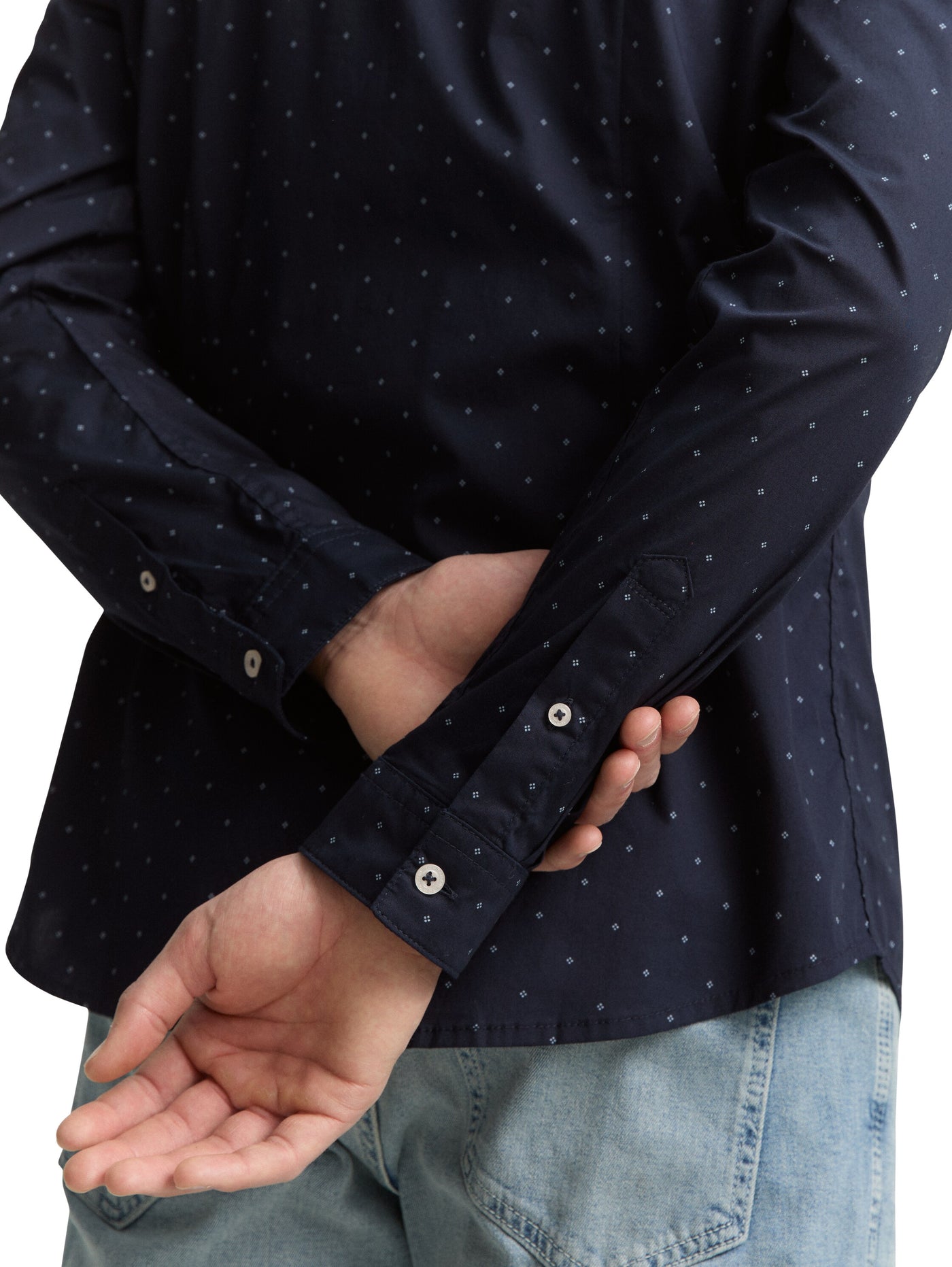 Regular Fit Hemd mit Muster