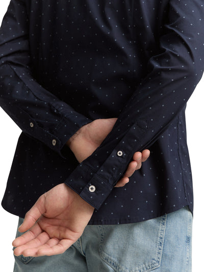 Regular Fit Hemd mit Muster