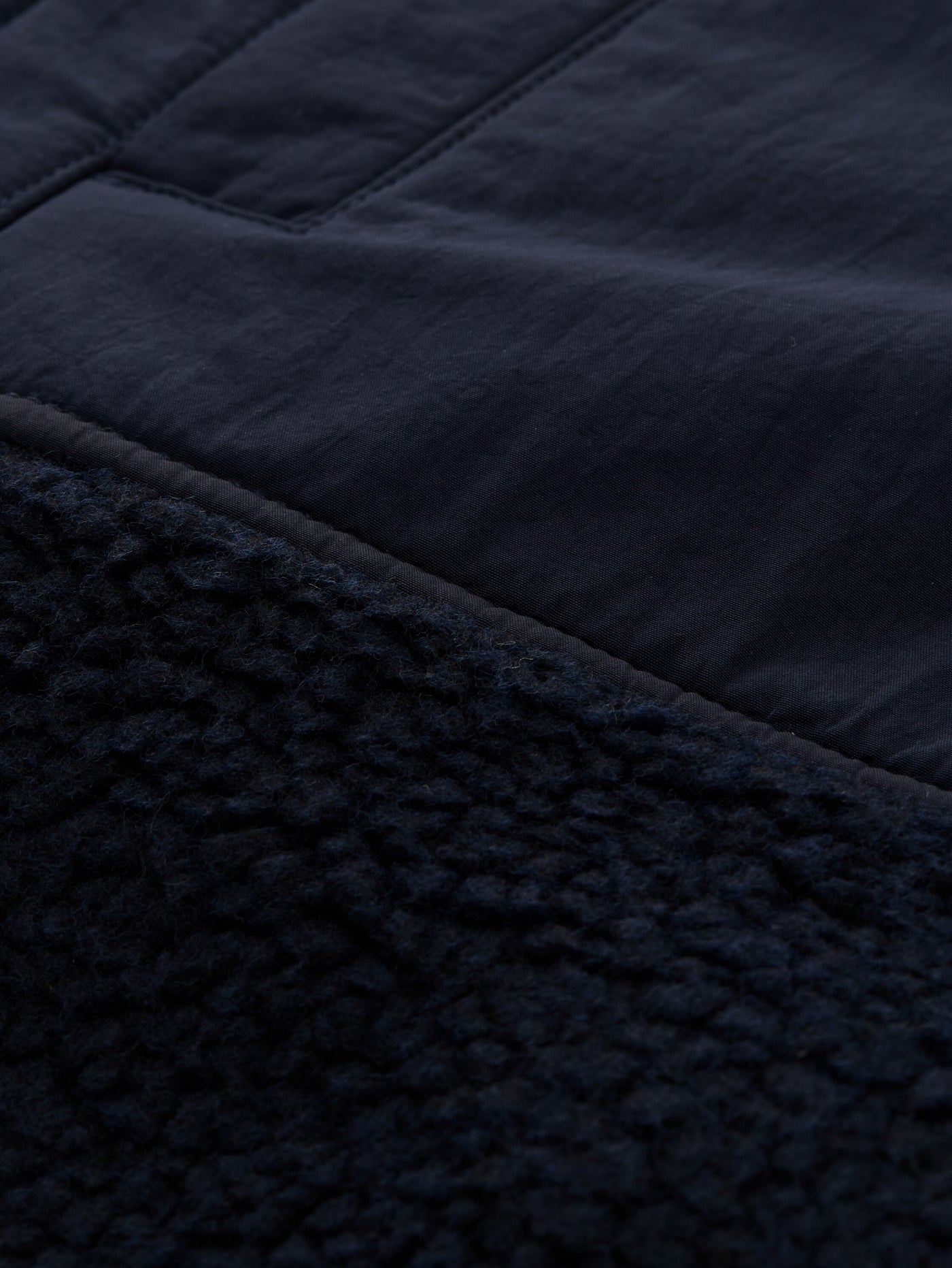 Teddy Jacke mit Stehkragen