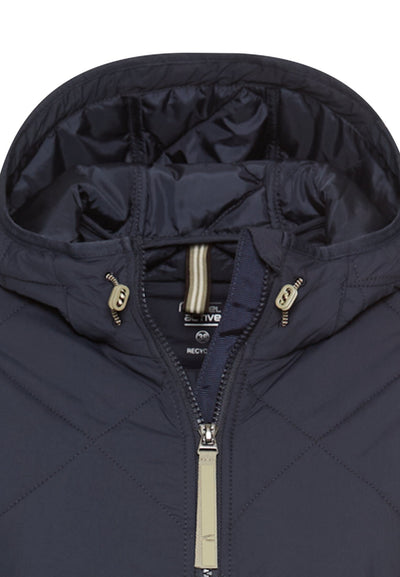 Wasserabweisender Parka mit einem Zwei-Wege Reißverschluss