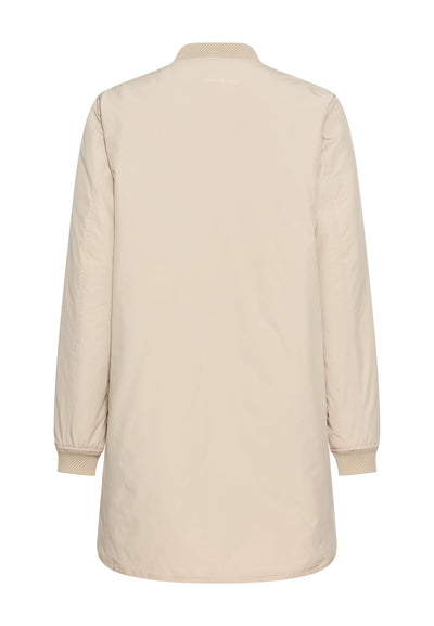 Wasserabweisender Mantel aus reinem Polyester