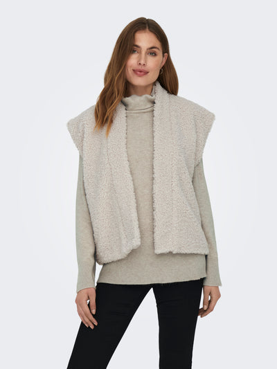 ONLNAYA TEDDY WAISTCOAT CS OTW