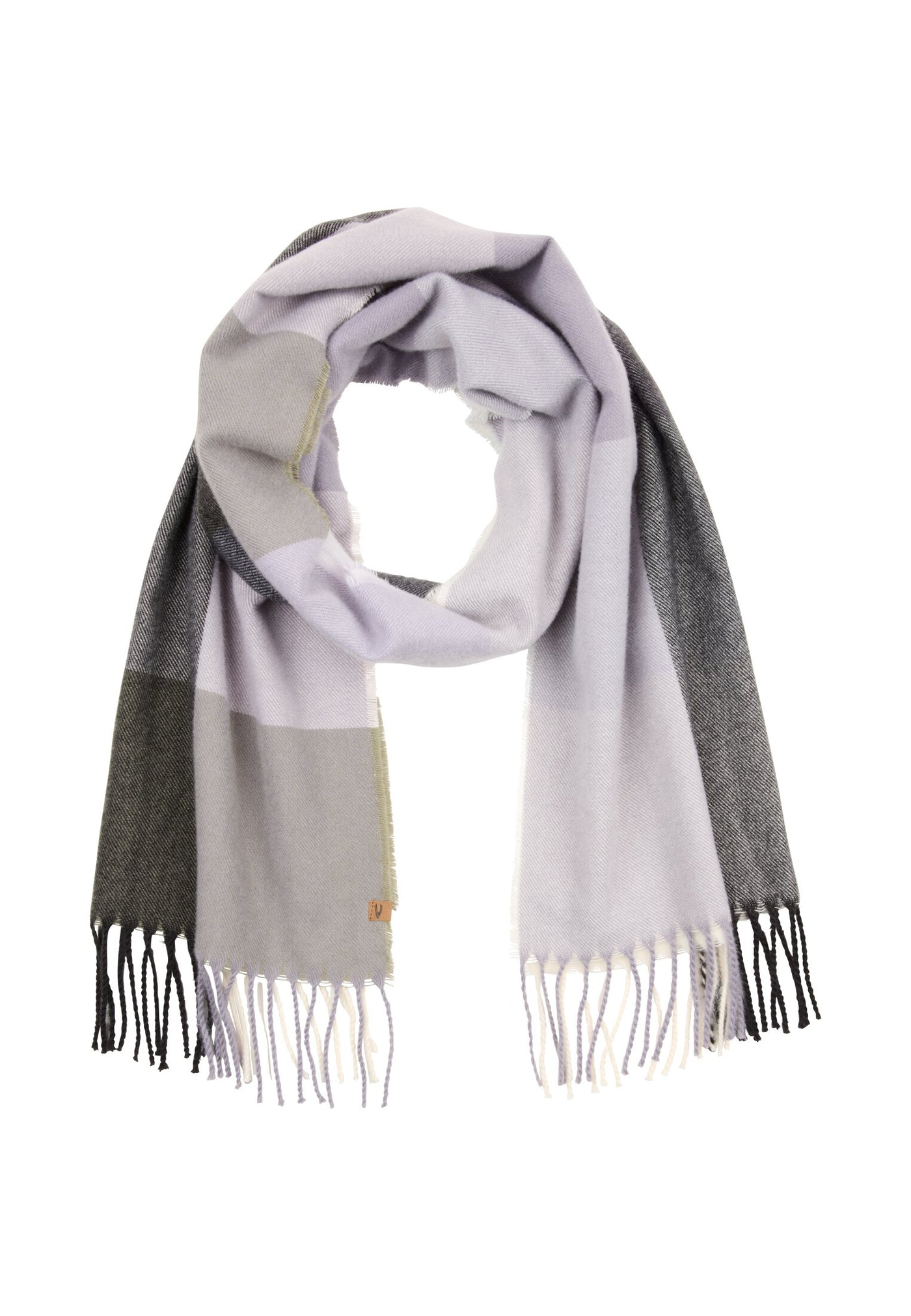 Karoschal mit Fransen