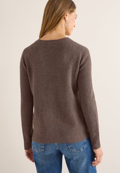 Pullover mit Strukturdetails