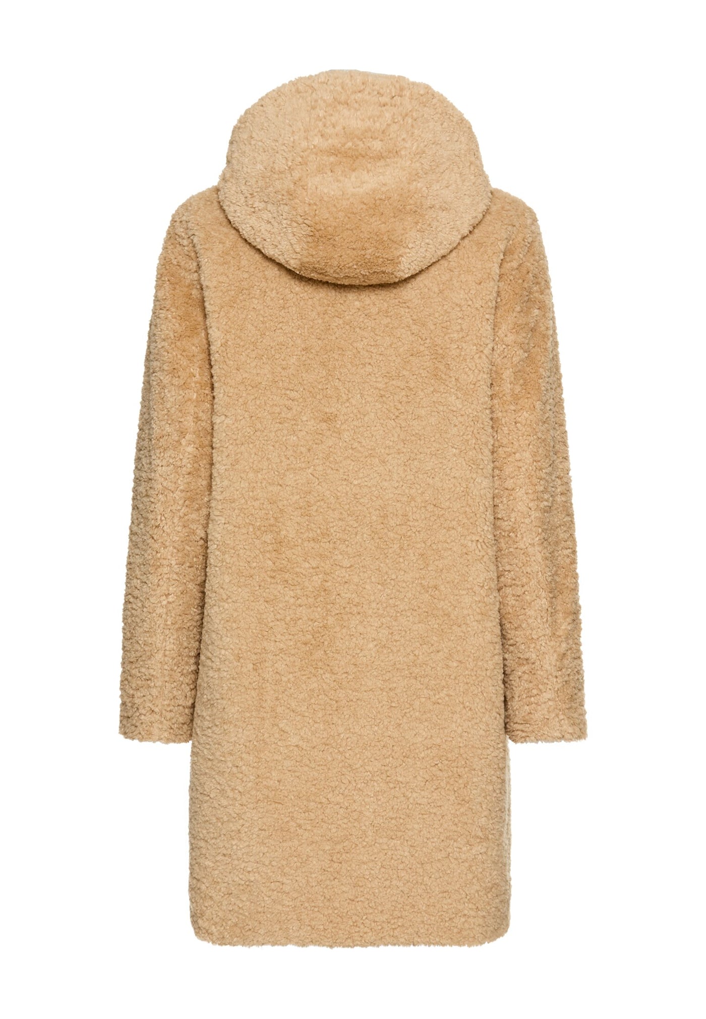 Teddy Mantel mit Kapuze