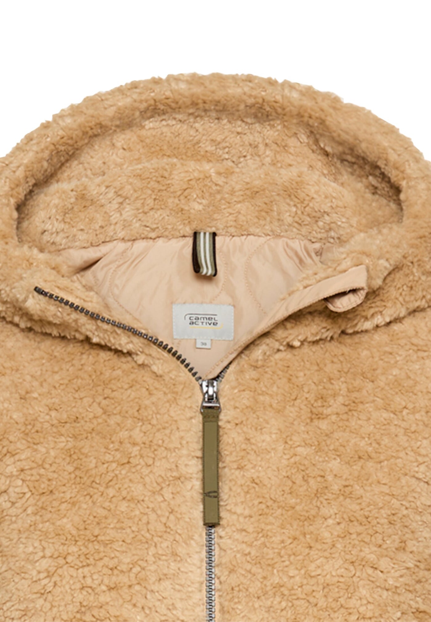 Teddy Mantel mit Kapuze