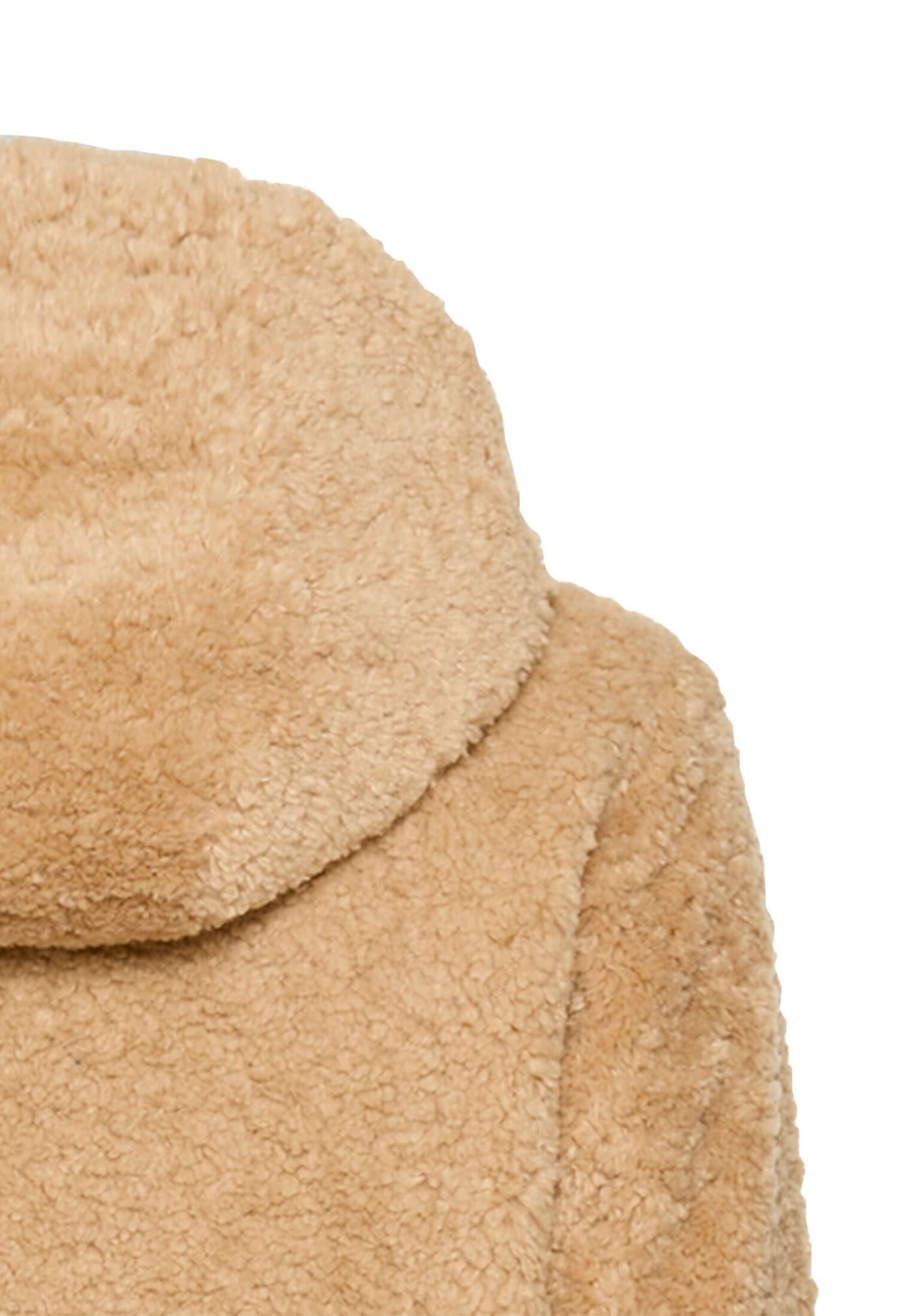 Teddy Mantel mit Kapuze