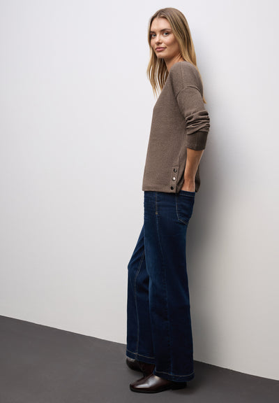 Strukturshirt mit Knöpfen