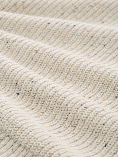 Strickpullover mit Strukturmix