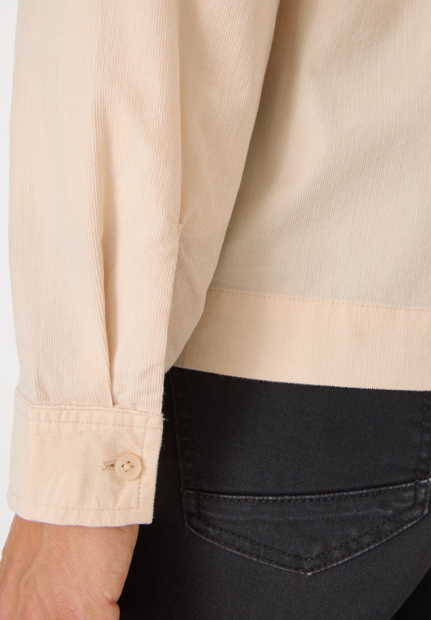 Cord Hemdbluse