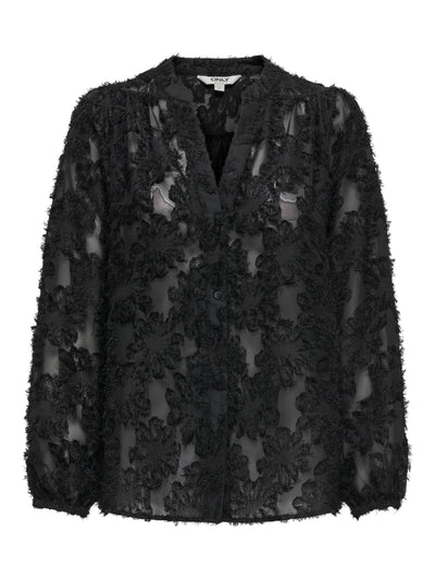 ONLKORSA LS JAQUARD SHIRT WVN