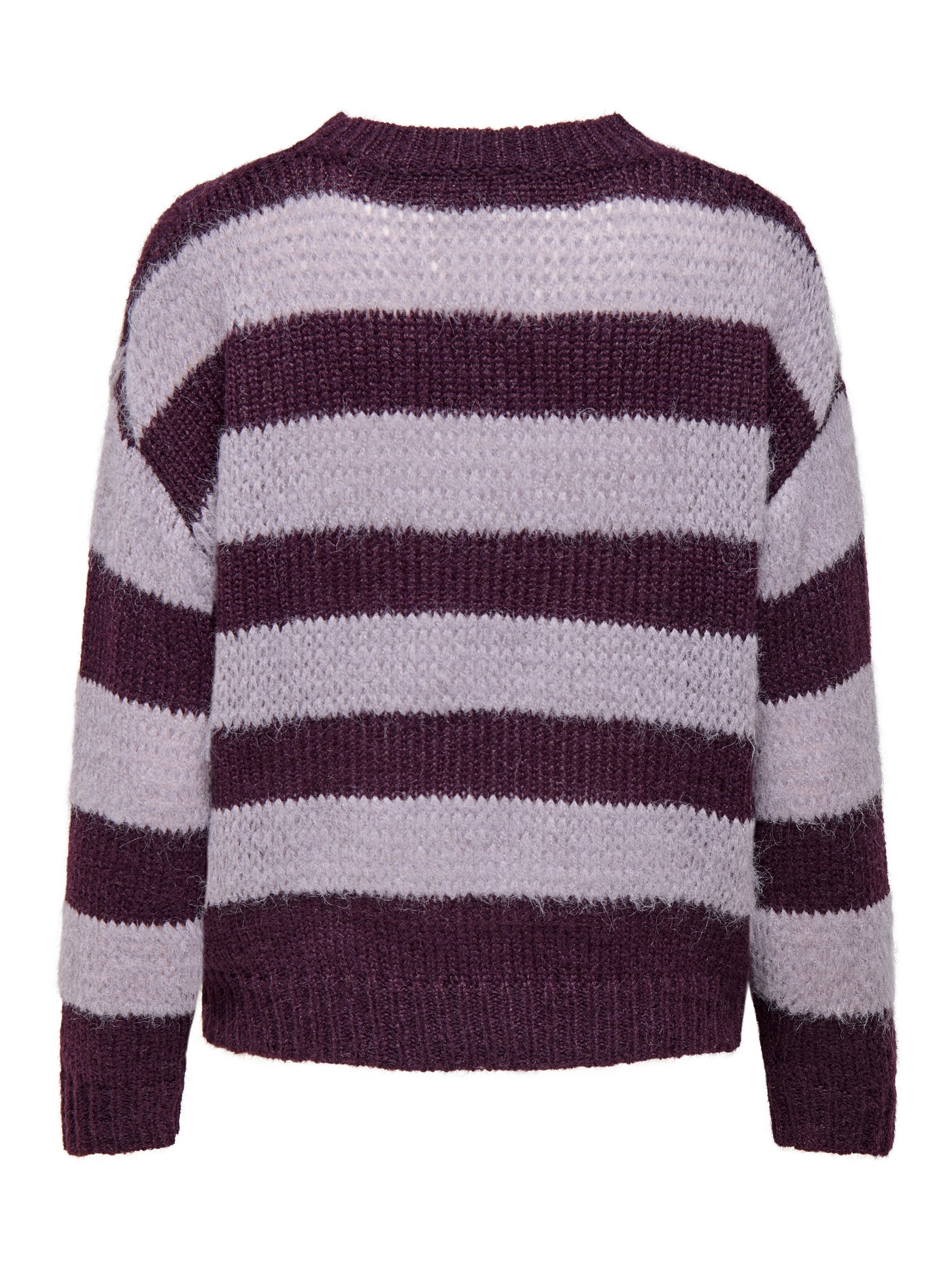 ONLCAMEL LIFE LS STRIPE O-NECK KNT