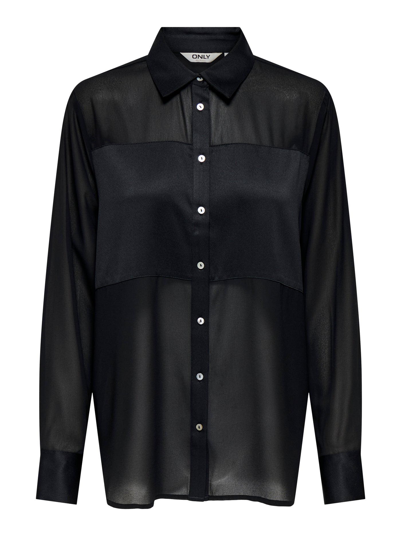 ONLSTAR LIFE L/S BREEANA MIX SHIRT SOLID