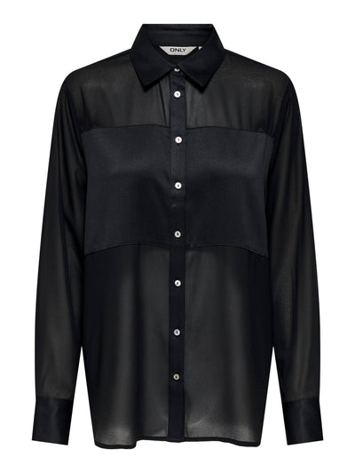 ONLSTAR LIFE L/S BREEANA MIX SHIRT SOLID