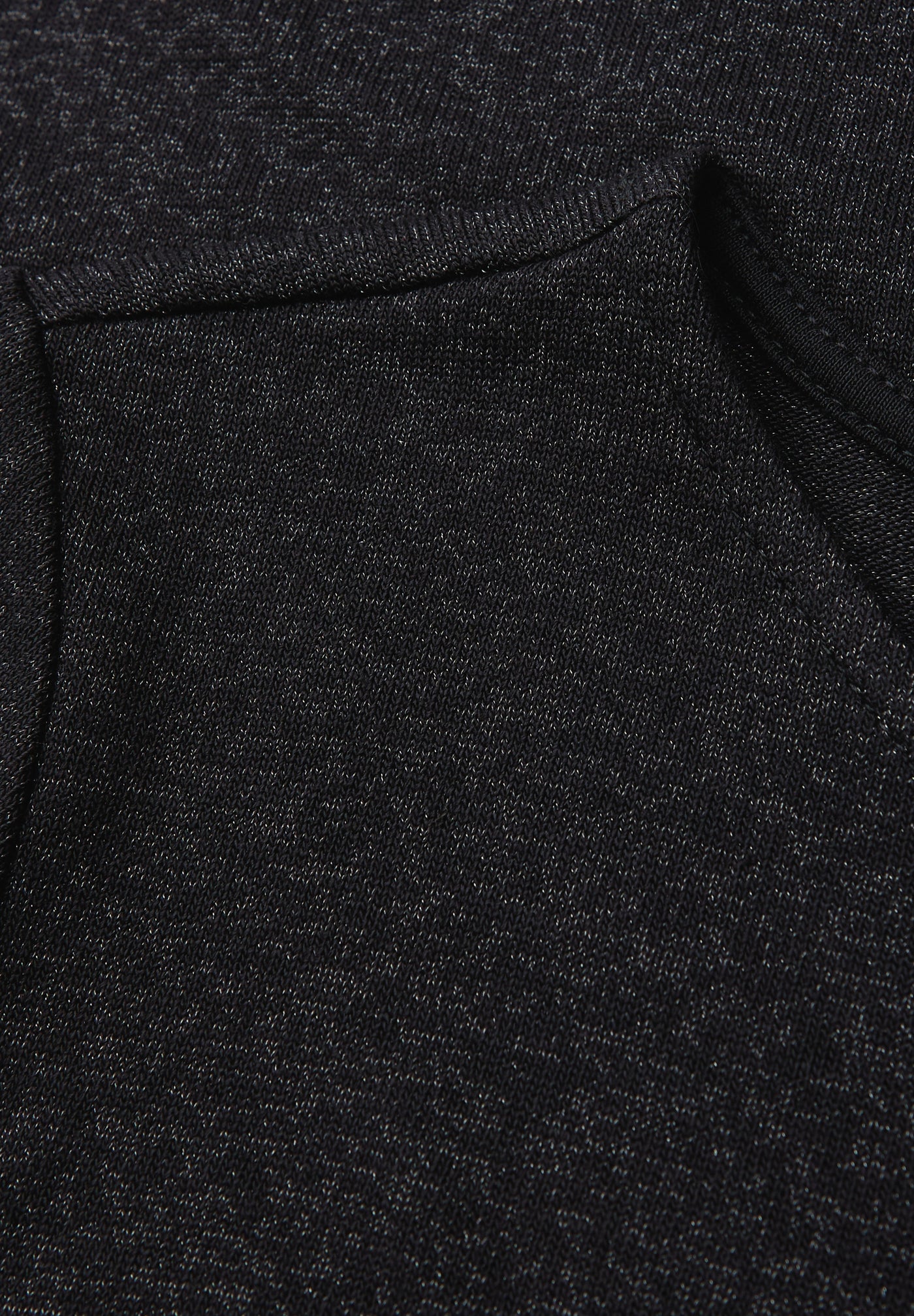 Glitzer Strick-Look Shirt