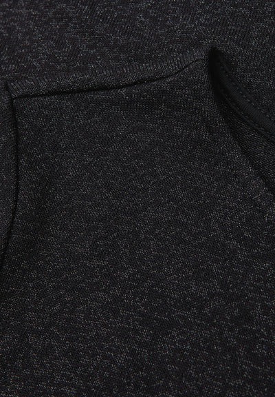 Glitzer Strick-Look Shirt