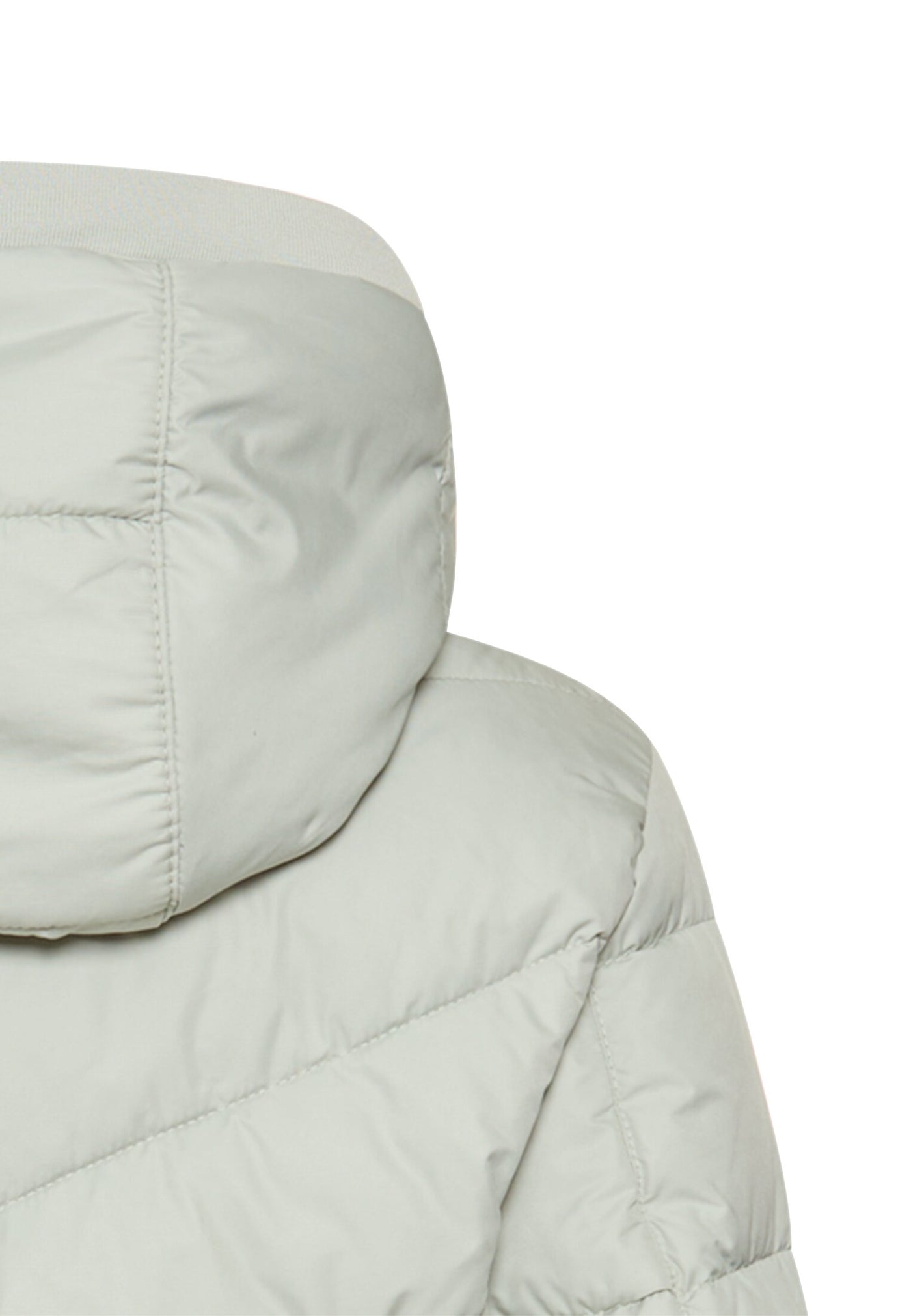 Wattierte Jacke mit abnehmbarer Kapuze