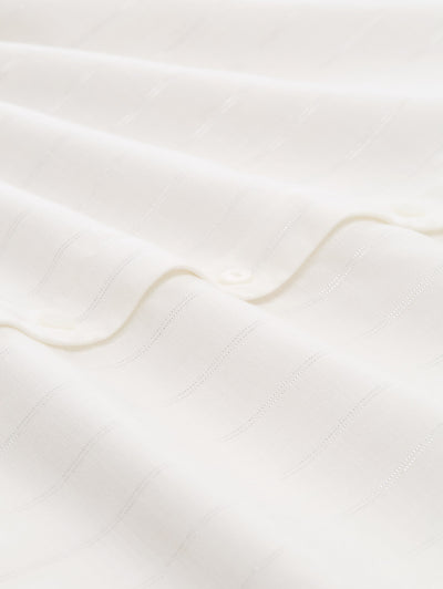 Bluse mit Streifen in Glitzer-Optik