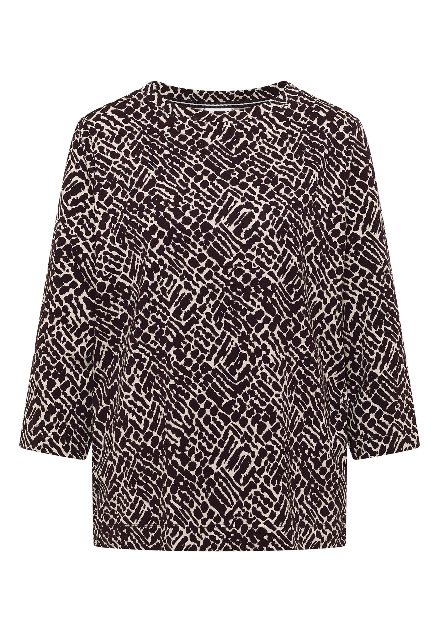 Shirt mit Minimal Print