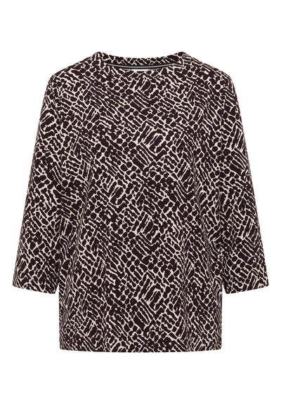 Shirt mit Minimal Print