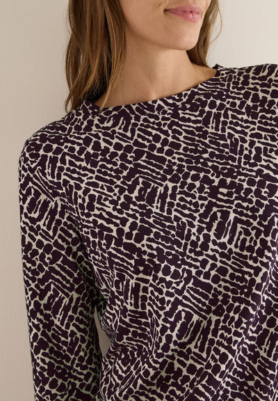 Shirt mit Minimal Print