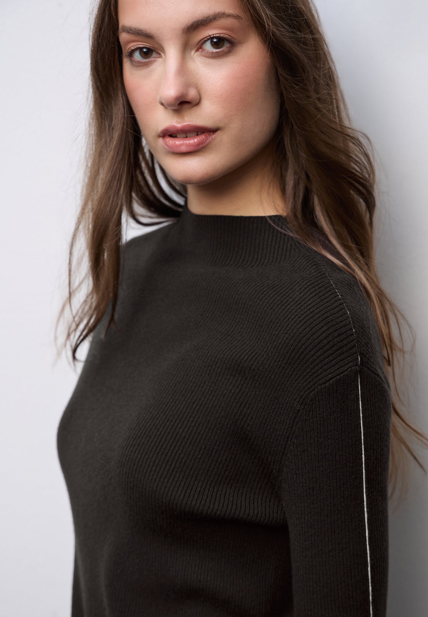 Pullover in Rippstruktur