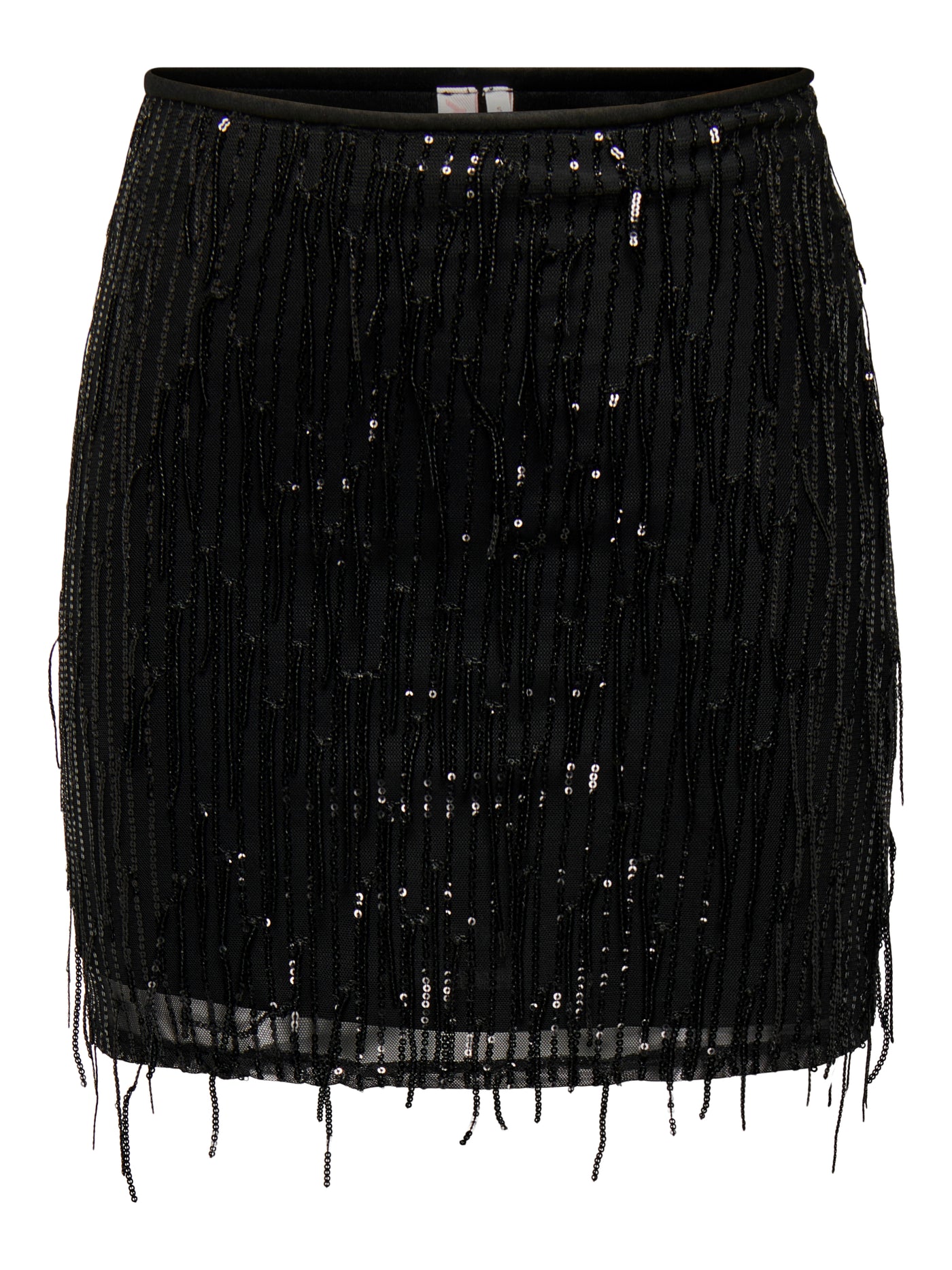 ONLSPACY SHORT SEQUINS SKIRT WVN CS