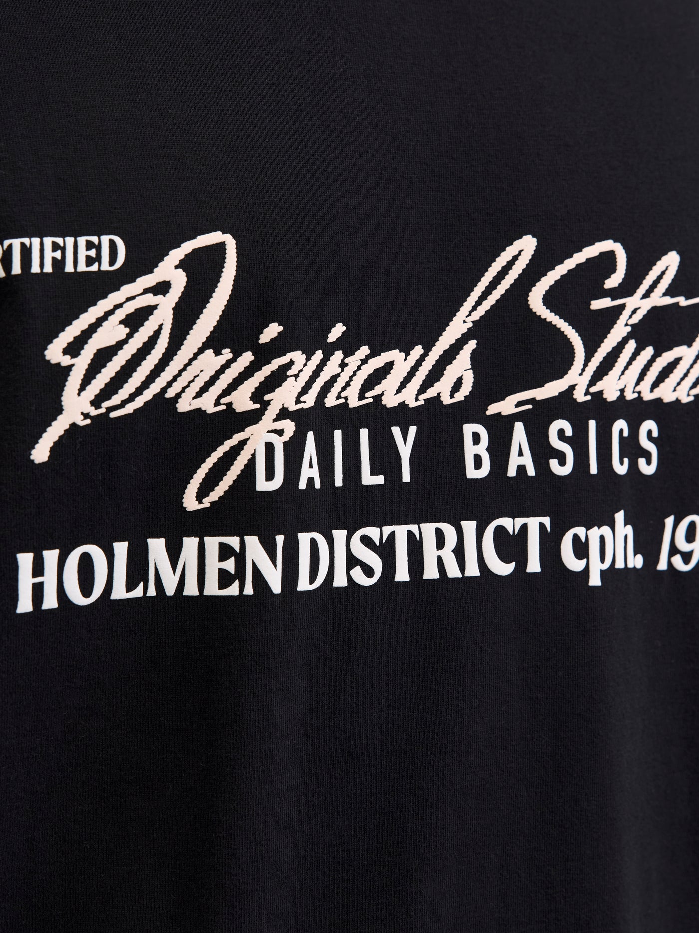 JORBEDFORD TYPO TEE SS CN