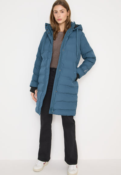 Mantel mit verklebten Nähten