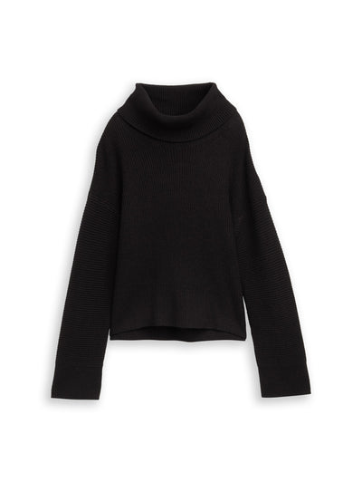 Oversize Rollkragenpullover