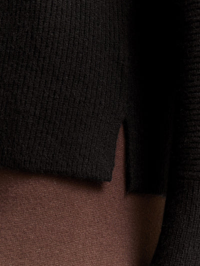 Oversize Rollkragenpullover