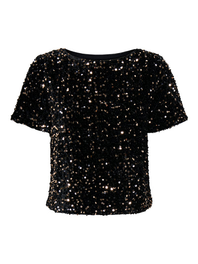 ONLANIKA SS SEQUINS BOAT TOP WVN